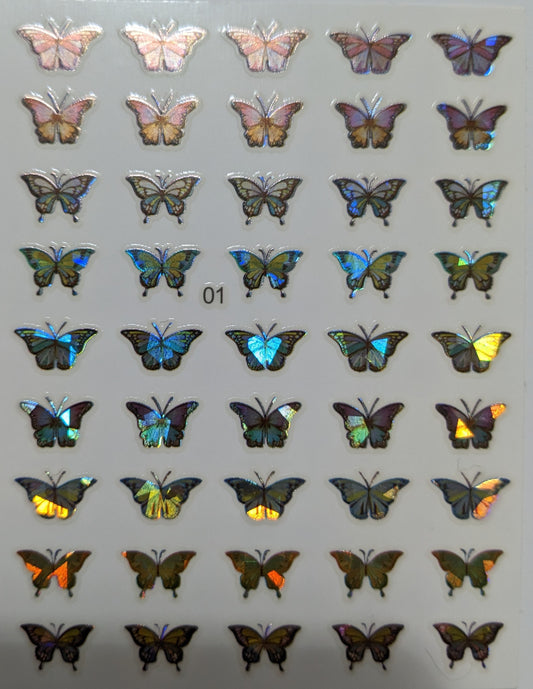 Reflective Butterfly Stickers